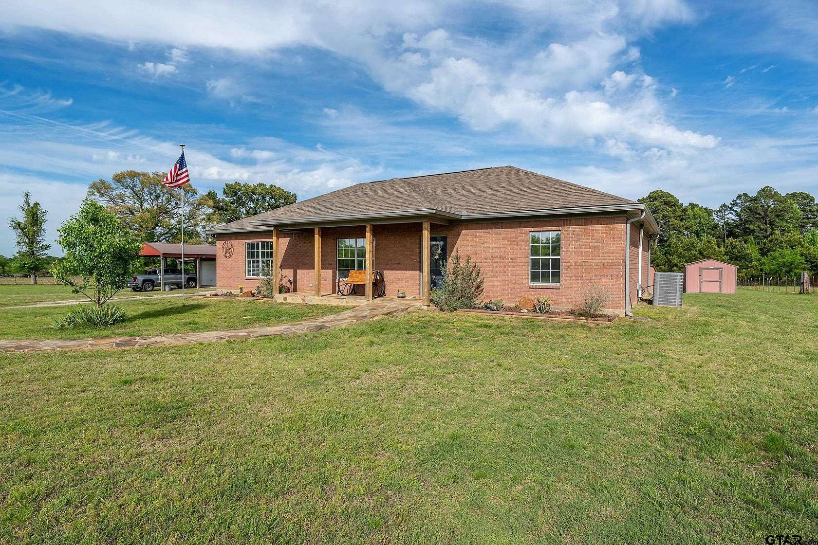 3.49 Acres of Land with Home for Sale in Hawkins, Texas