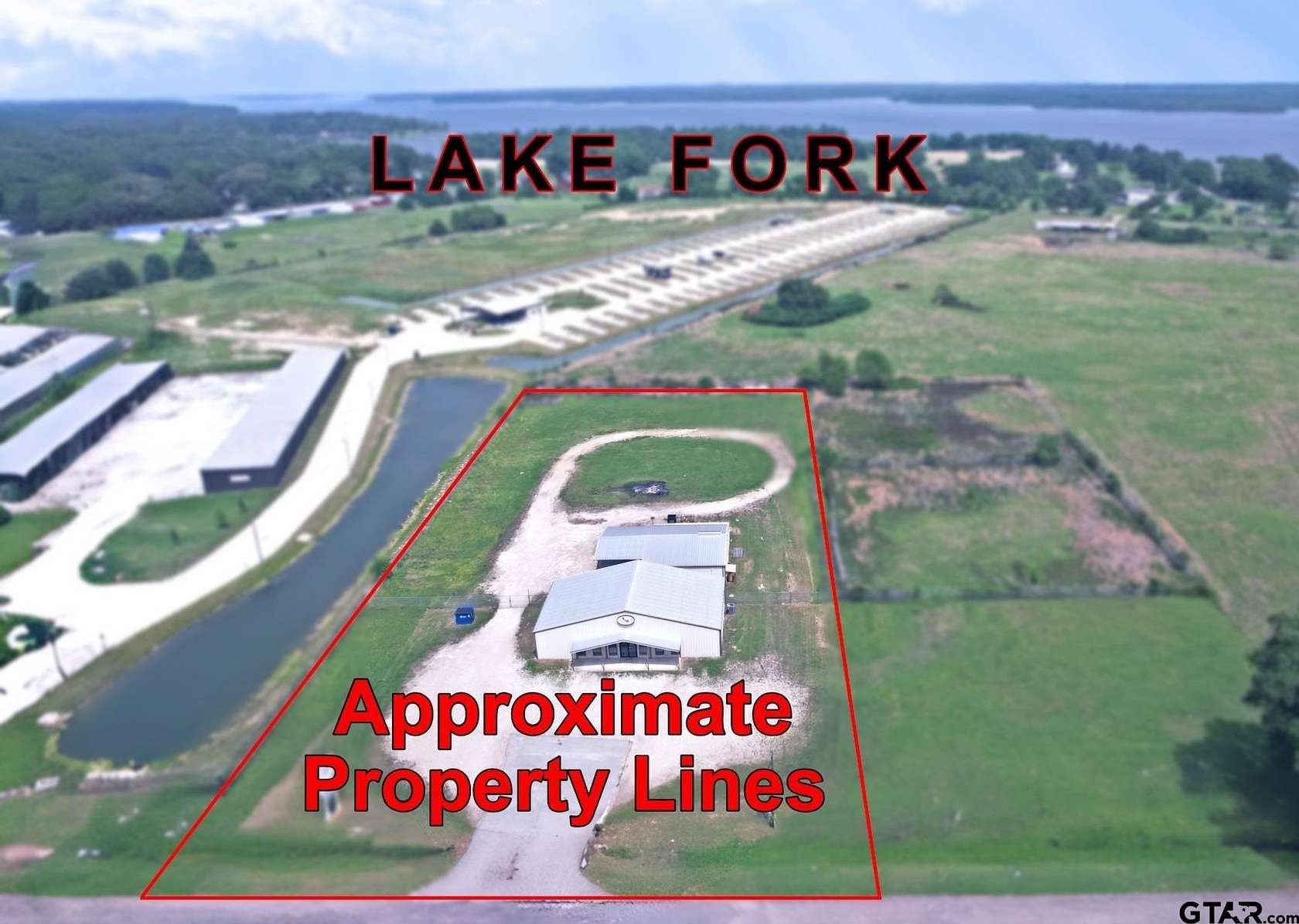 2 Acres of Improved Commercial Land for Sale in Yantis, Texas