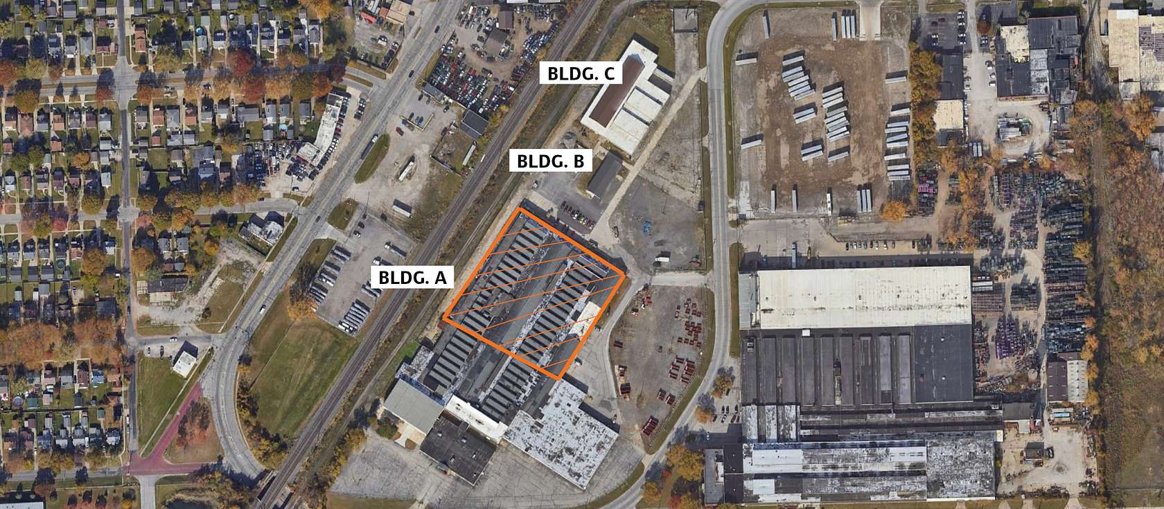 7 Acres of Commercial Land for Lease in Toledo, Ohio