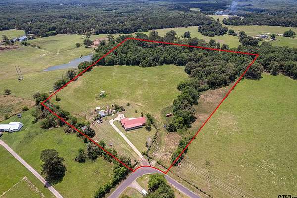 20 Acres of Land with Home for Sale in Quitman, Texas
