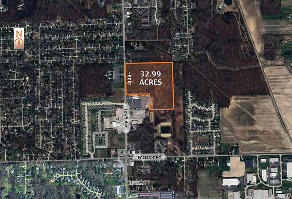29.5 Acres of Mixed-Use Land for Sale in Temperance, Michigan