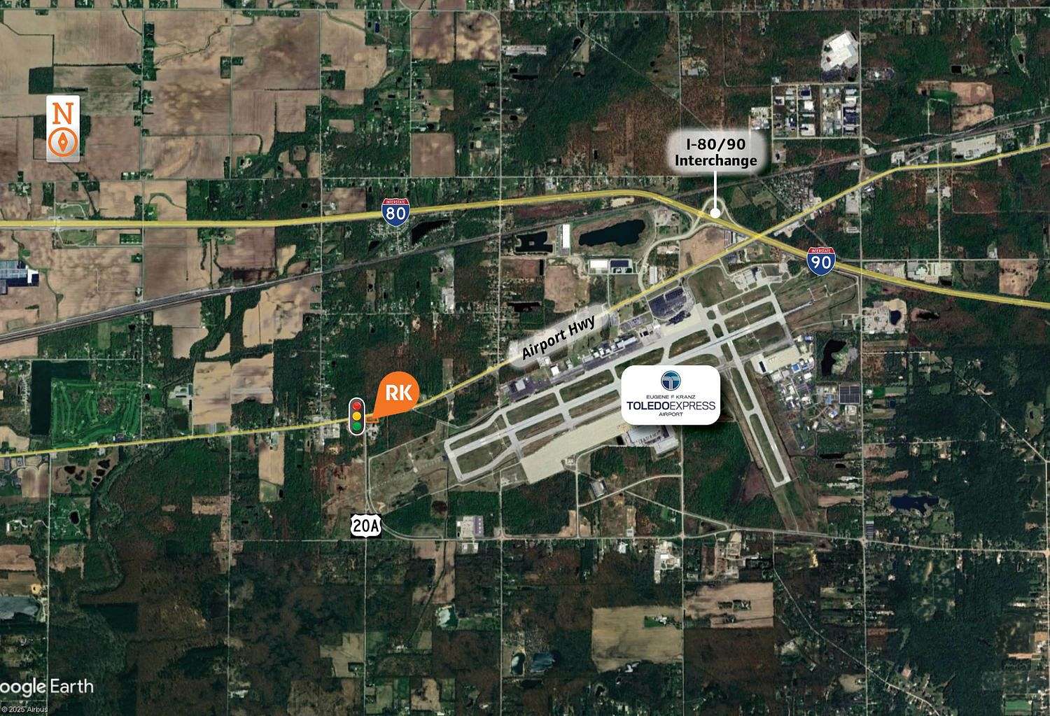 1.48 Acres of Commercial Land for Sale in Swanton, Ohio