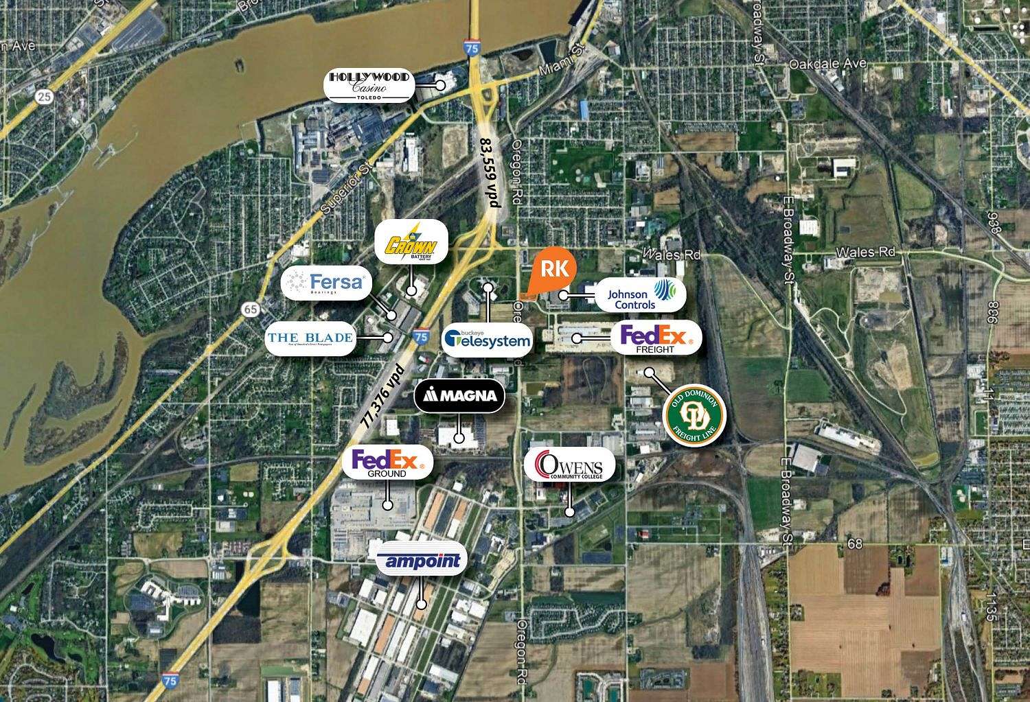 1.5 Acres of Land for Sale in Northwood, Ohio