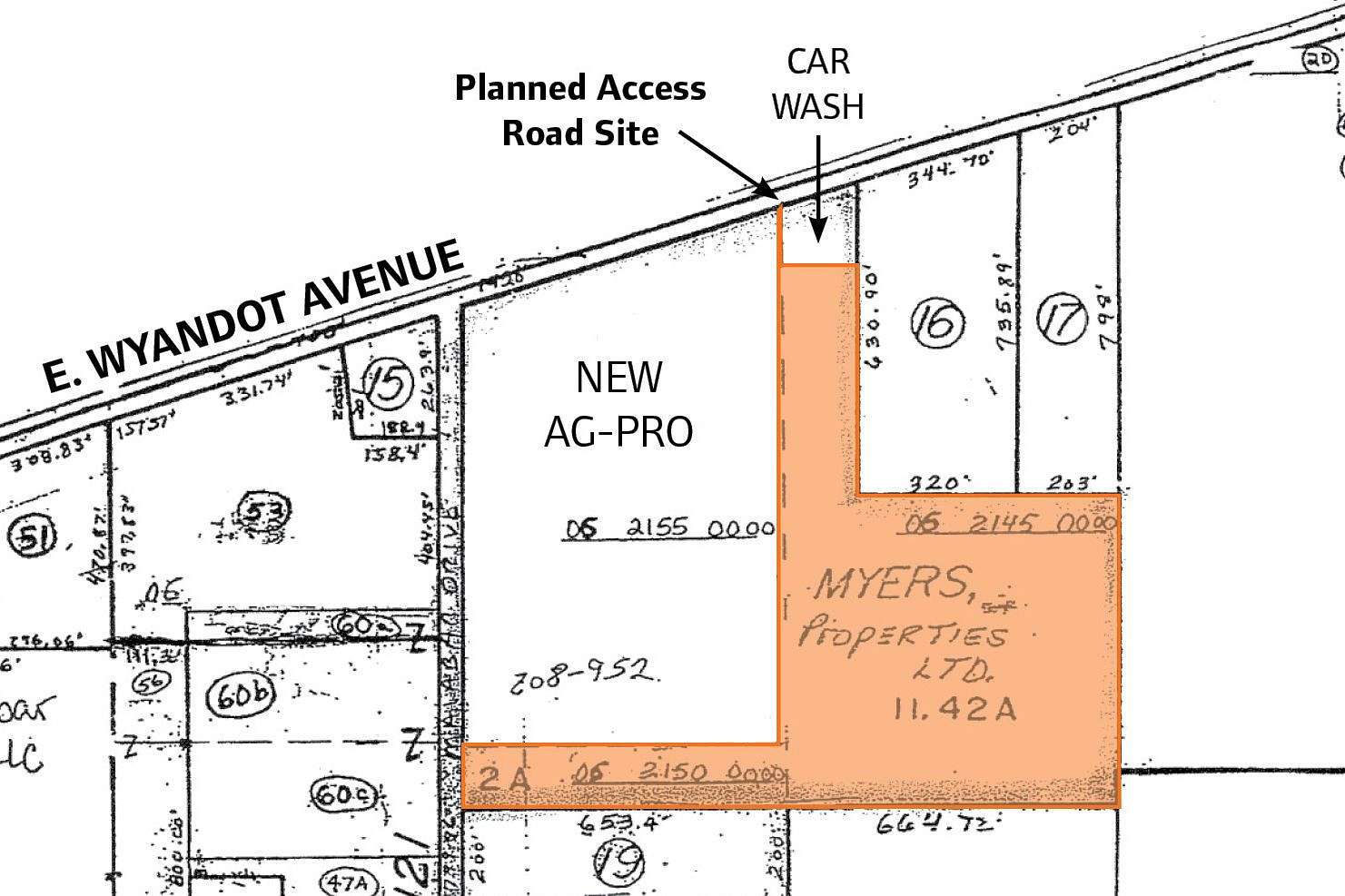 28.7 Acres of Commercial Land for Sale in Upper Sandusky, Ohio