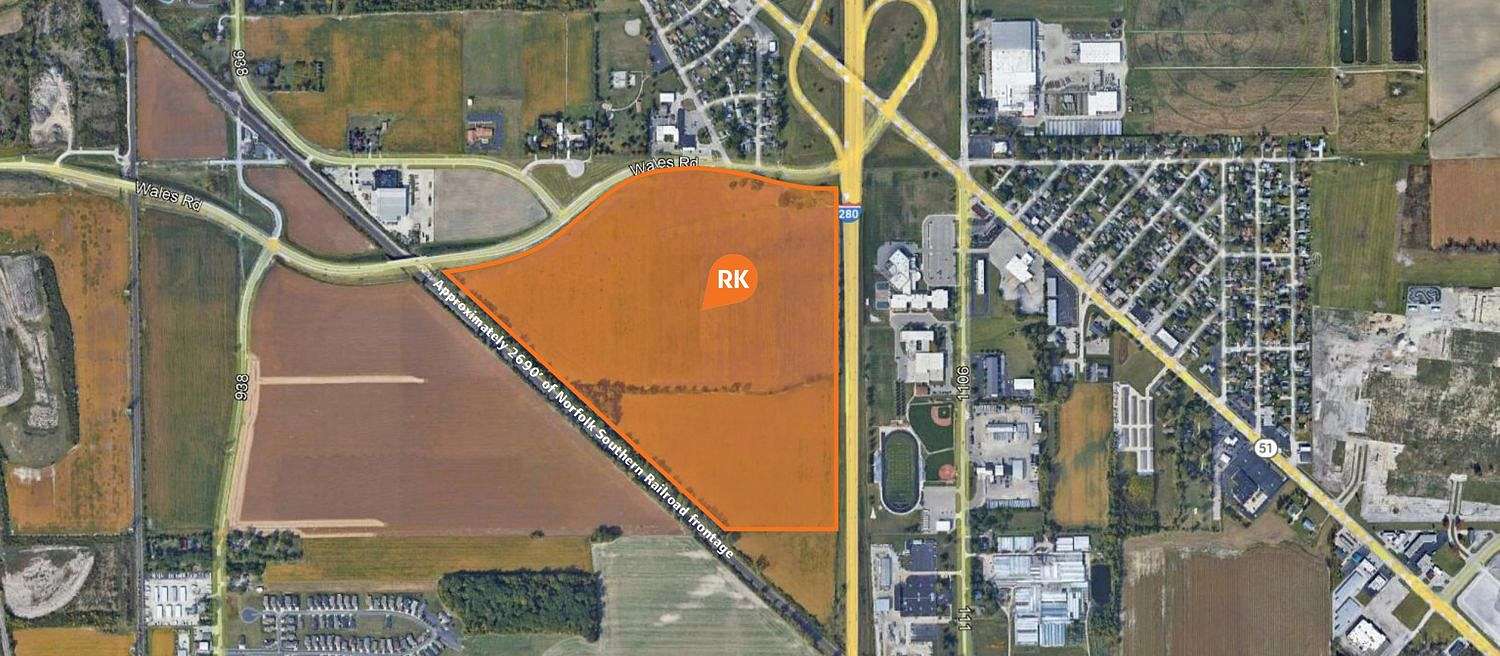 121 Acres of Land for Sale in Northwood, Ohio