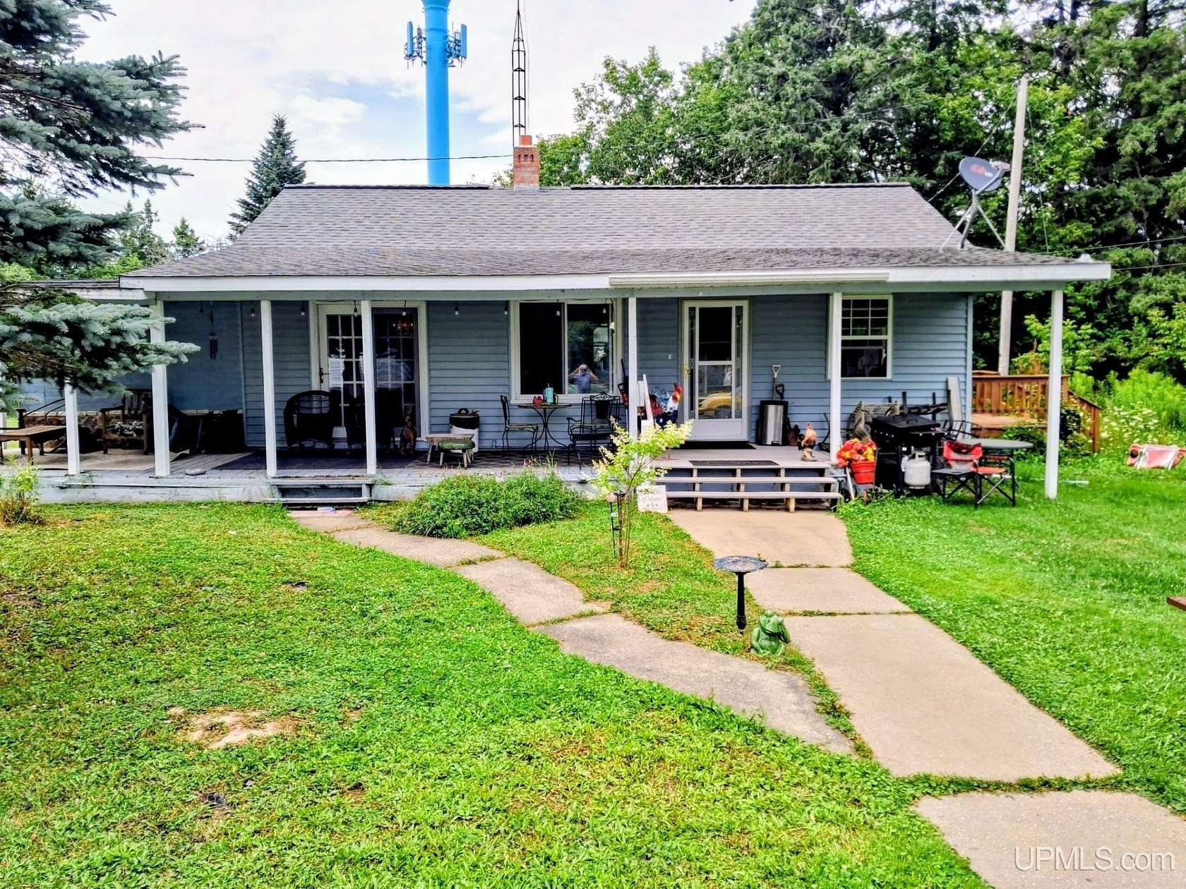 1.67 Acres of Land with Home for Sale in Garden, Michigan