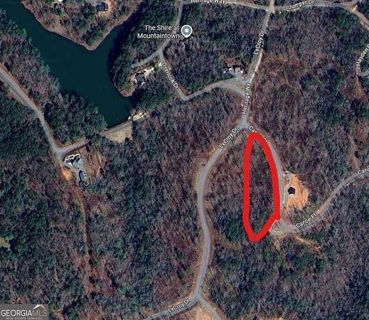 3.39 Acres of Residential Land for Sale in Ellijay, Georgia