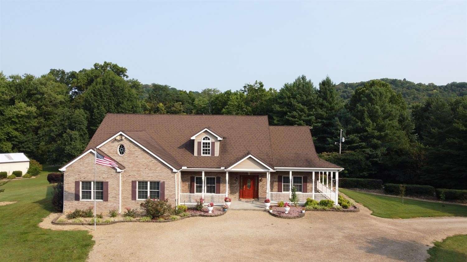 33.3 Acres of Land with Home for Sale in Florence, Indiana