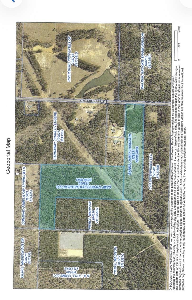 48.4 Acres of Recreational & Residential Land for Sale in Benton, Louisiana