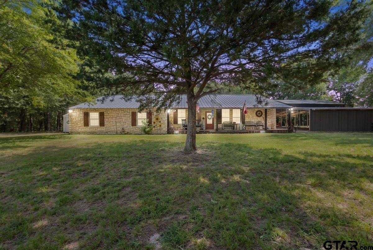 9.5 Acres of Land with Home for Sale in Troup, Texas