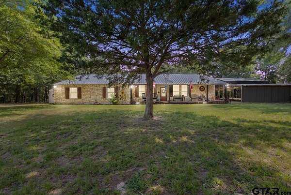 9.5 Acres of Land with Home for Sale in Troup, Texas