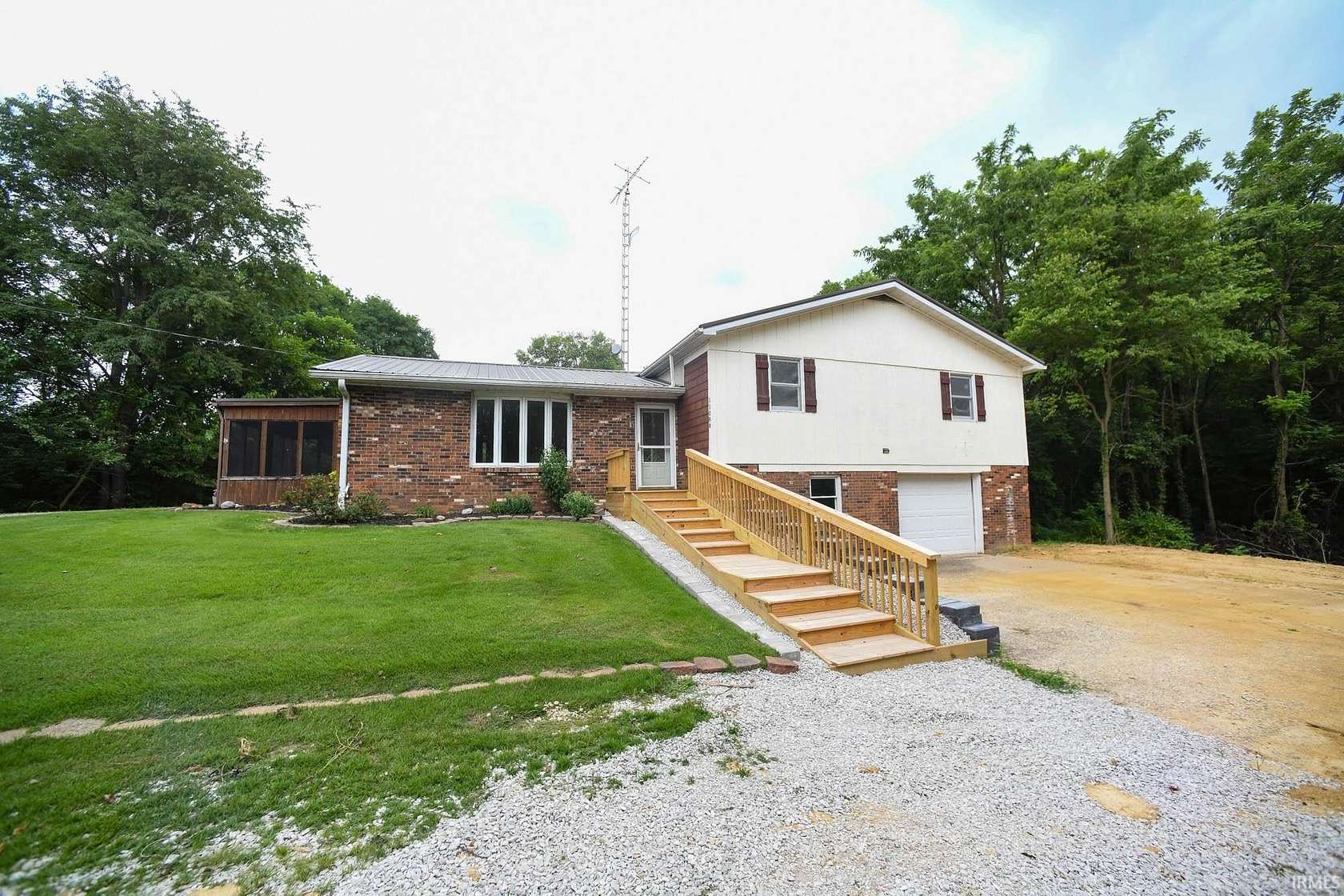 3 Acres of Land with Home for Sale in Bicknell, Indiana