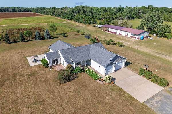 13 Acres of Land with Home for Sale in Nekoosa, Wisconsin