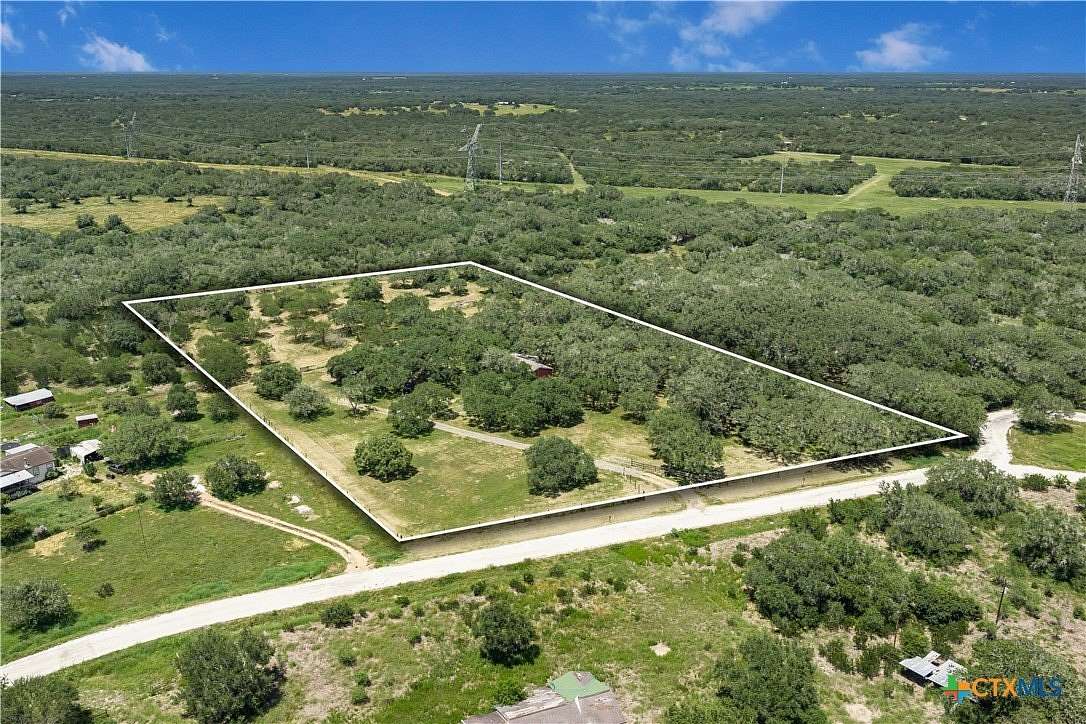 4.8 Acres of Land with Home for Sale in Goliad, Texas