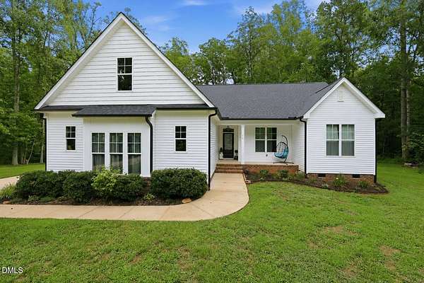 3.25 Acres of Land with Home for Sale in Hurdle Mills, North Carolina