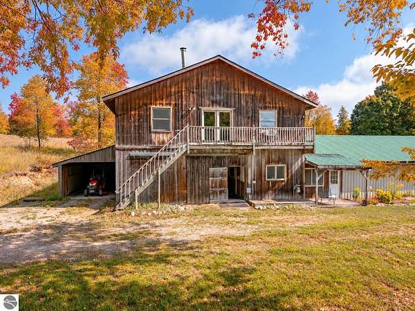 7.5 Acres of Land with Home for Sale in Traverse City, Michigan