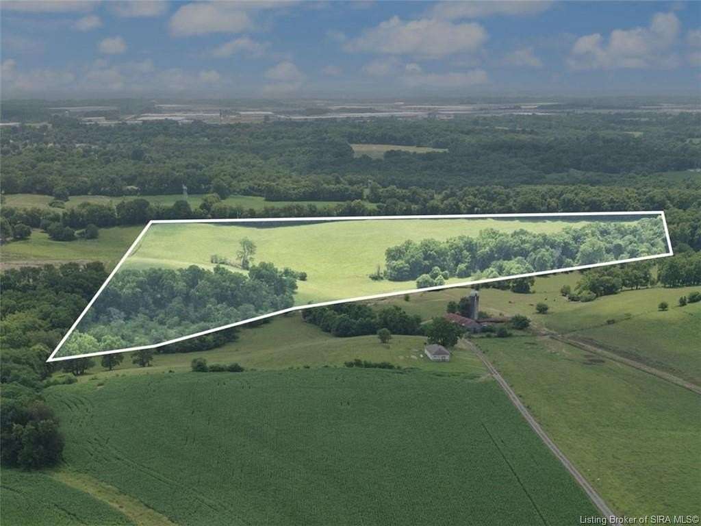 36.1 Acres of Agricultural & Residential Land for Auction in Charlestown, Indiana