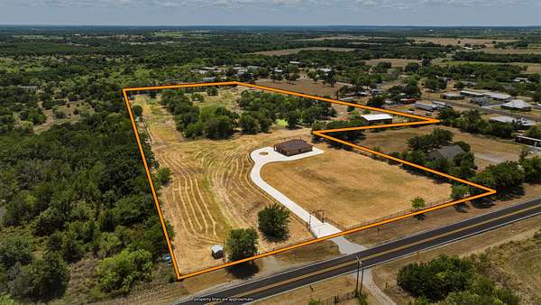 9 Acres of Land with Home for Sale in Weatherford, Texas