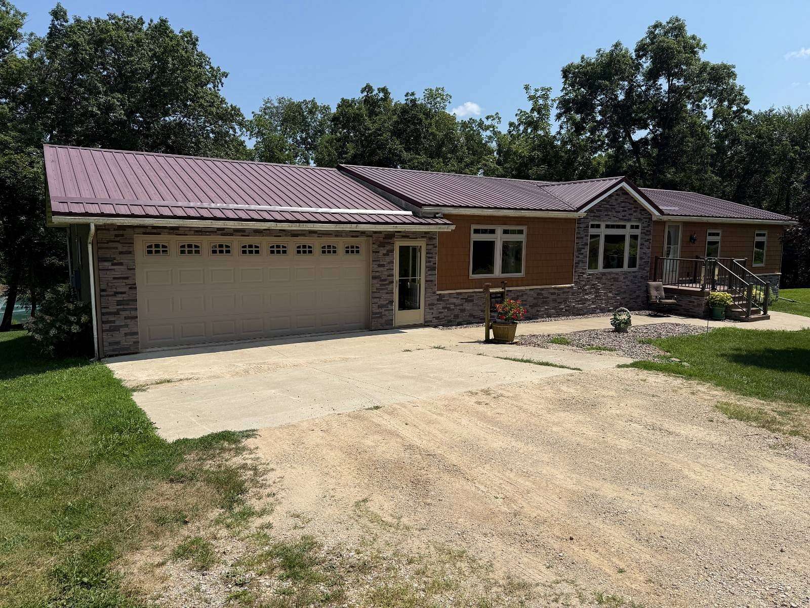 21.3 Acres of Recreational Land with Home for Sale in Waterville, Iowa