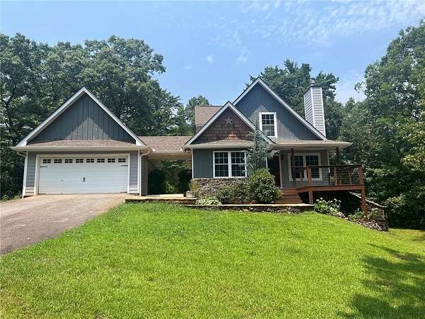 6 Acres of Land with Home for Lease in Dahlonega, Georgia