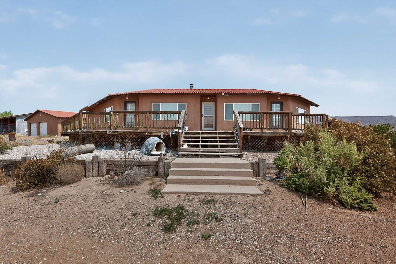 11.2 Acres of Land with Home for Sale in Abiquiu, New Mexico