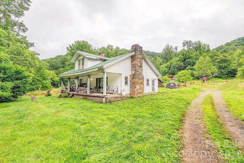 105 Acres of Land with Home for Sale in Hot Springs, North Carolina