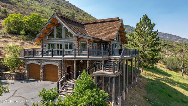 5.24 Acres of Land with Home for Sale in Glenwood Springs, Colorado