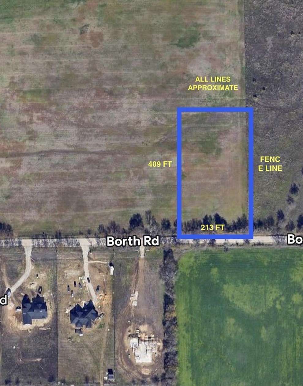 1.85 Acres of Residential Land for Sale in Sanger, Texas