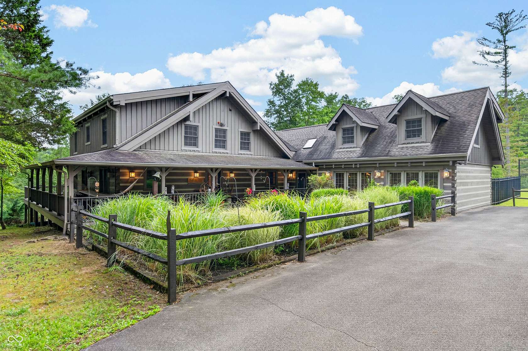 27.5 Acres of Recreational Land with Home for Sale in Nashville, Indiana