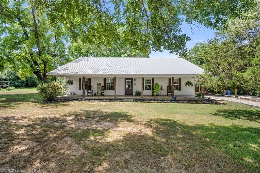 3.82 Acres of Land with Home for Sale in Gans, Oklahoma