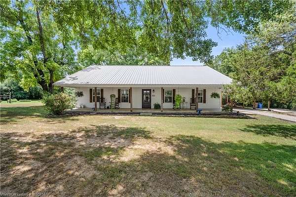 3.82 Acres of Land with Home for Sale in Gans, Oklahoma