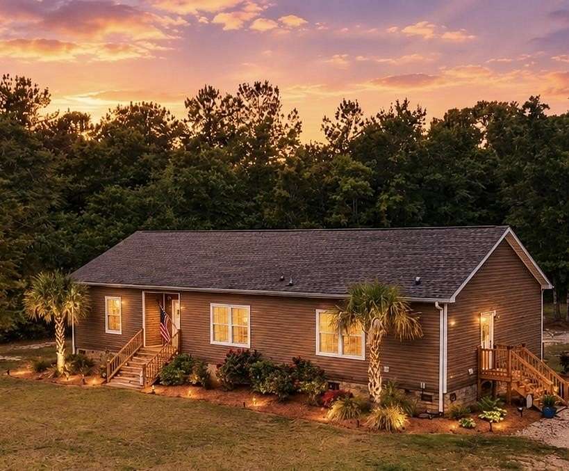 4.16 Acres of Land with Home for Sale in Andrews, South Carolina