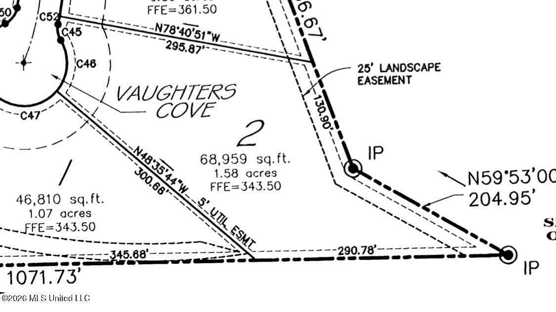 0.54 Acres of Residential Land for Sale in Olive Branch, Mississippi
