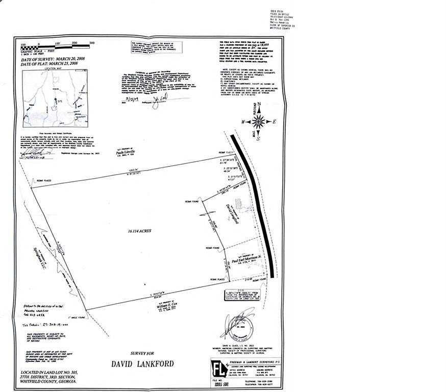 17.9 Acres of Land with Home for Sale in Rocky Face, Georgia