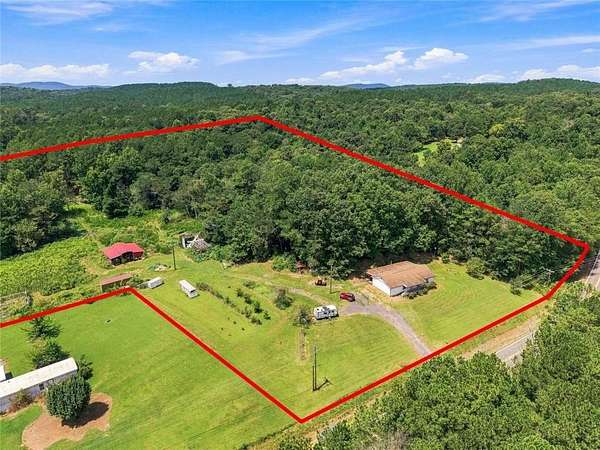 17.9 Acres of Land with Home for Sale in Rocky Face, Georgia