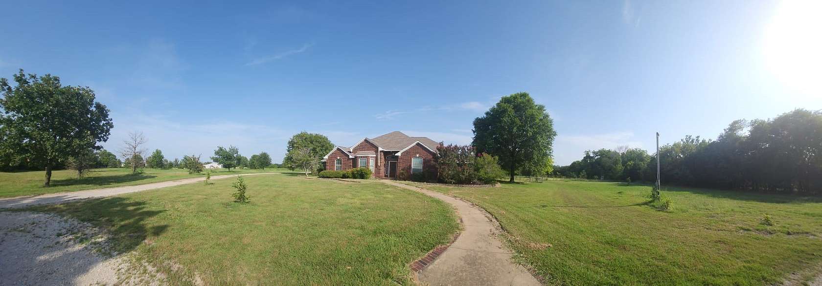 12.2 Acres of Land with Home for Lease in Melissa, Texas