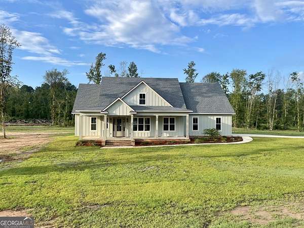 6.29 Acres of Land with Home for Sale in Brooklet, Georgia