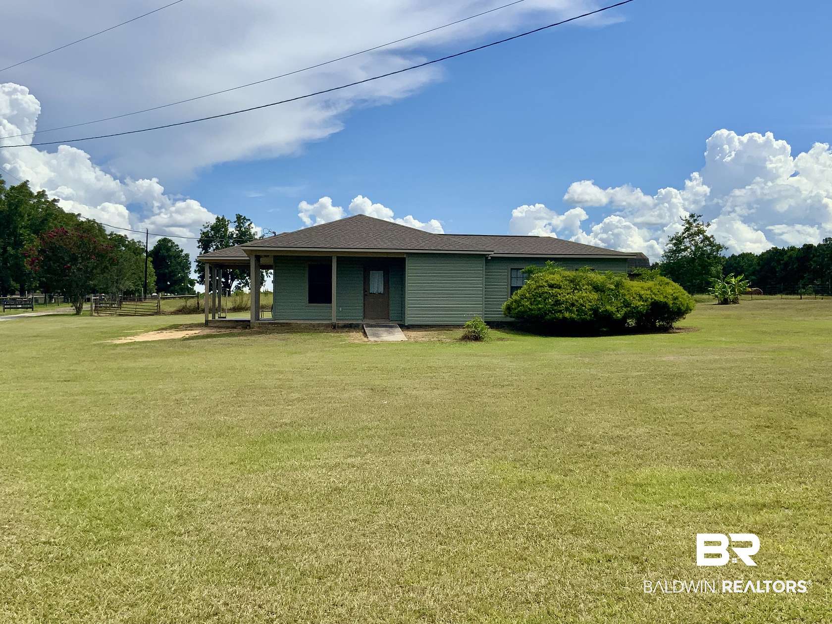 18 Acres of Land with Home for Sale in Perdido, Alabama