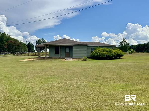 18 Acres of Land with Home for Sale in Perdido, Alabama