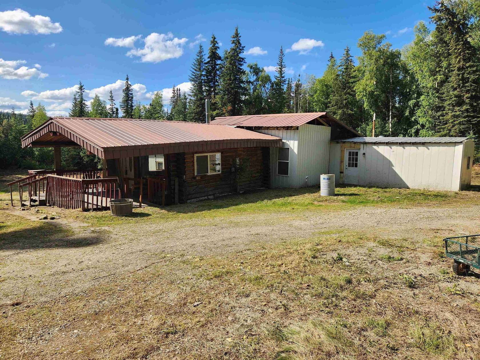 2.87 Acres of Land with Home for Sale in Fairbanks, Alaska