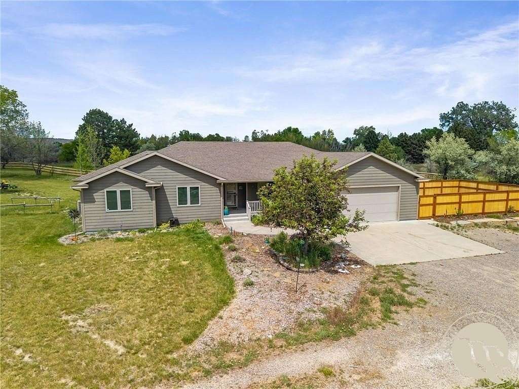 9.74 Acres of Land with Home for Sale in Billings, Montana