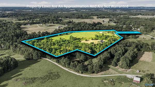 22.3 Acres of Recreational Land with Home for Sale in Dawson, Alabama