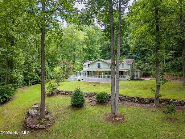 4.3 Acres of Land with Home for Sale in Robbinsville, North Carolina