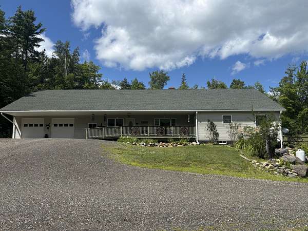 5.65 Acres of Land with Home for Sale in Strong, Maine
