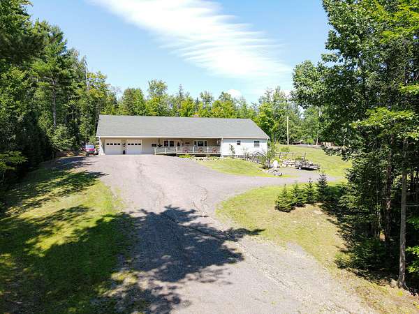 5.65 Acres of Land with Home for Sale in Strong, Maine
