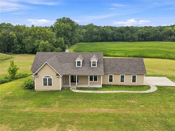 22.5 Acres of Agricultural Land with Home for Sale in Holt, Missouri
