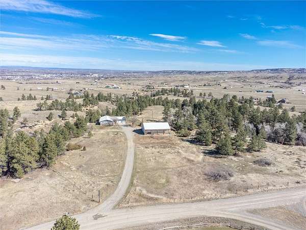 6 Acres of Land with Home for Sale in Billings, Montana