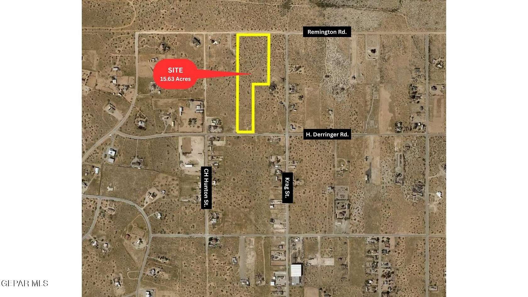 15.6 Acres of Land for Sale in El Paso, Texas