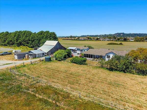 11.3 Acres of Land with Home for Sale in Arcata, California