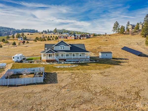 4.13 Acres of Land with Home for Sale in Cottonwood, Idaho